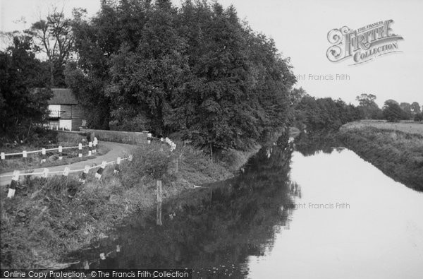 Photo of Ellingham, The River Waveney c.1960