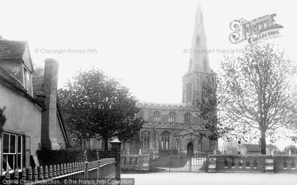 Photo of Ellington, All Saints Church And Village 1906