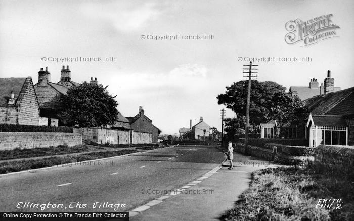Photo of Ellington, The Village c.1955