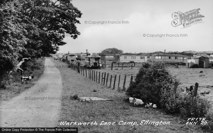 Photo of Ellington, Warkworth Lane Camp c.1955