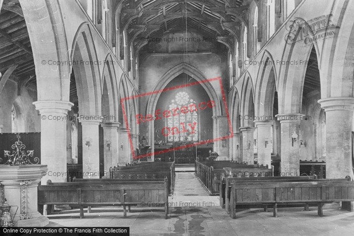 Photo of Elm, Church Interior 1923