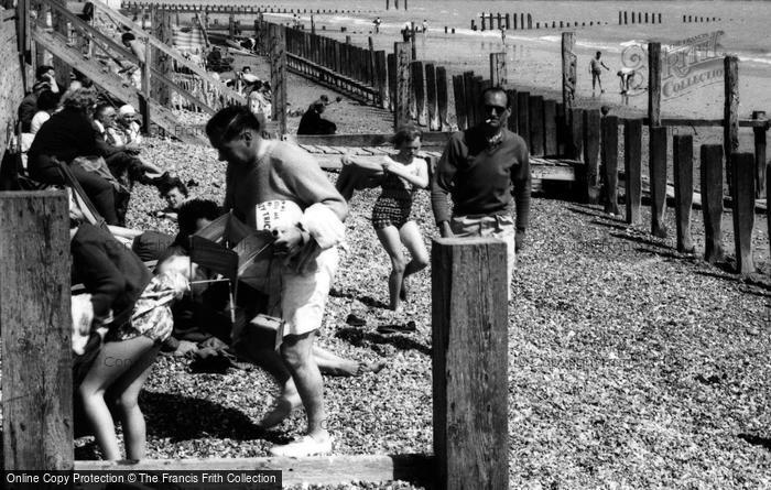 Photo of Elmer, Beach Scene c.1955