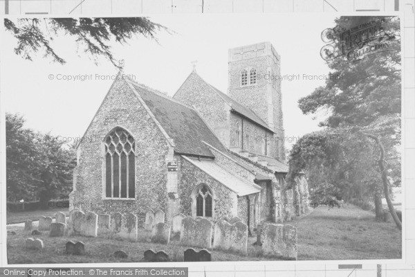Photo of Elmswell, Church c.1960