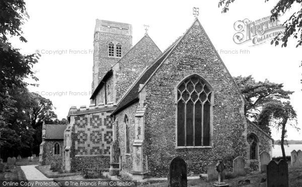 Photo of Elmswell, St John The Baptist's Church c.1960