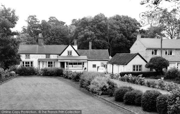 Photo of Elmswell, The Post Office And Stores c.1960