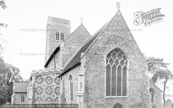 Photo of Elmswell, The Village c.1965