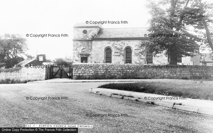 Photo of Elmton, St Peter's Church c.1955