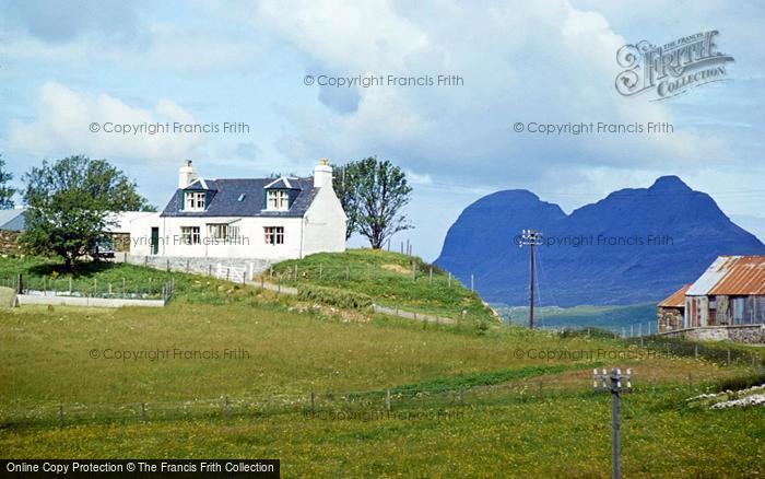 Photo of Elphin, A Croft And Suilven c.1990