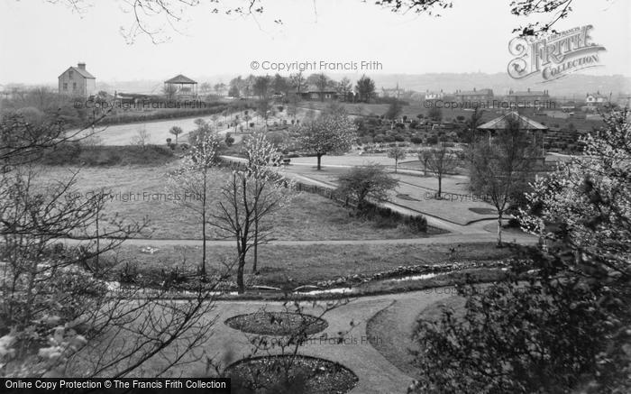Photo of Elsecar, The Park c.1955