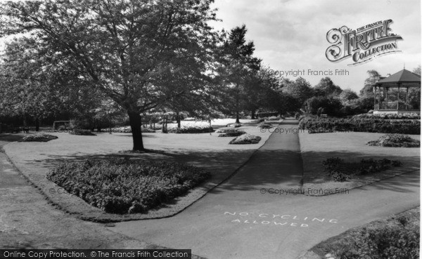 Photo of Elsecar, The Park c.1955