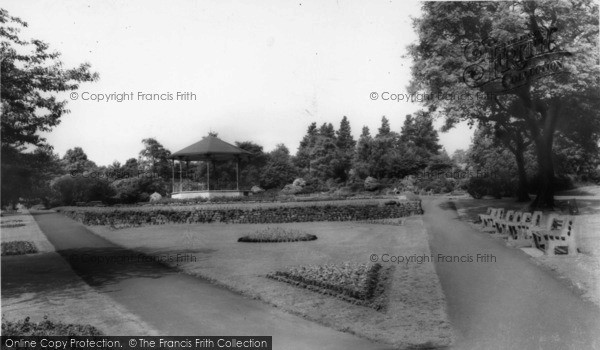 Photo of Elsecar, The Park c.1955