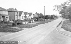 Station Road c.1965, Elsenham