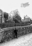 Boy In Thursley Road 1909, Elstead