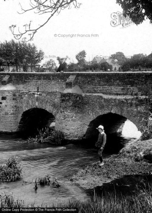 Photo of Elstead, Boy On The Riverbank 1906