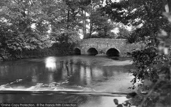 Photo of Elstead, Somerset Bridge 1938