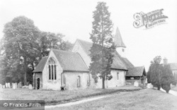 St James Parish Church c.1965, Elstead