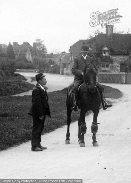 Photo of Elstead, The Postman 1906