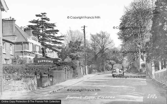 Photo of Elstree, Barnet Lane c.1955