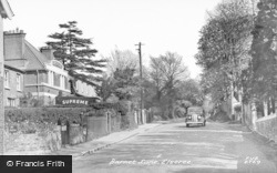 Barnet Lane c.1955, Elstree