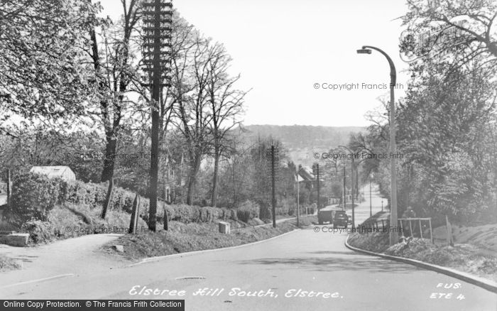 Photo of Elstree, Elstree Hill South c.1955