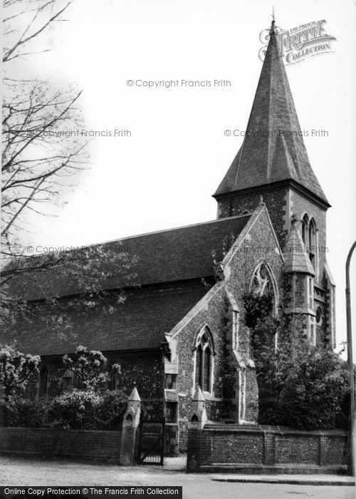 Photo of Elstree, The Church c.1965