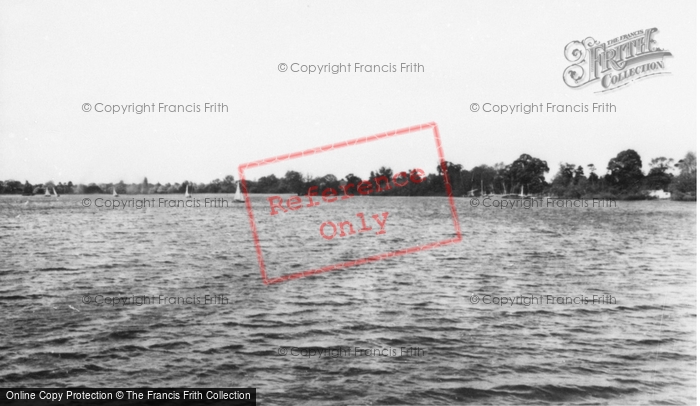 Photo of Elstree, The Lake c.1955