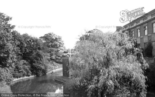 Photo of Eltham, Palace, The Moat c.1960