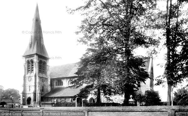Photo of Eltham, St John's Church 1900