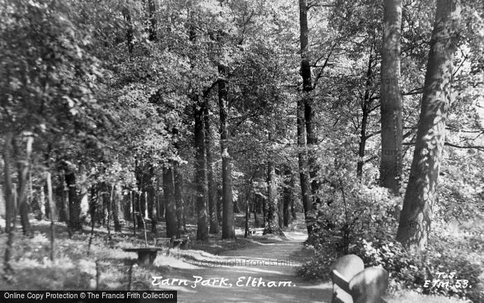 Photo of Eltham, Tarn Park c.1960