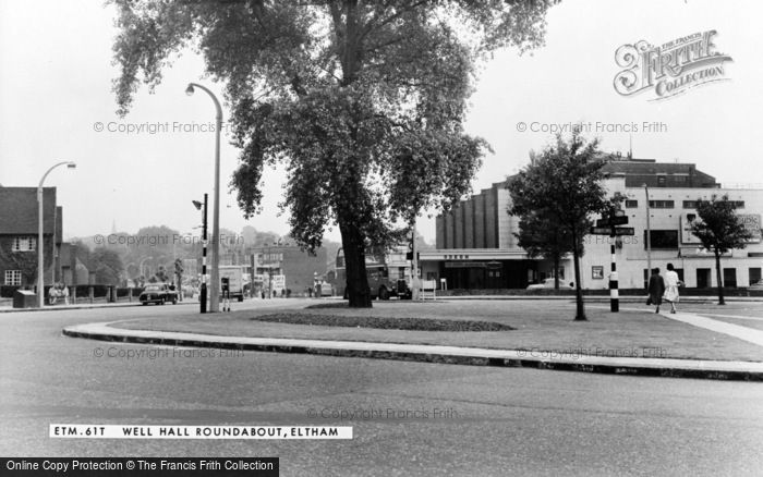 Photo of Eltham, Well Hall Roundabout c.1960