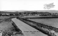 Village From Moor Road c.1950, Elton