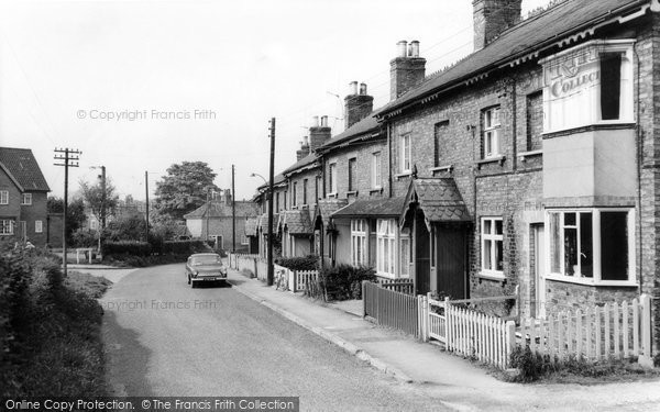 Photo of Elvington, Church Lane c.1965