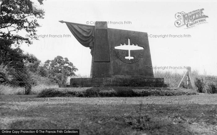 Photo of Elvington, Free French Memorial c.1960