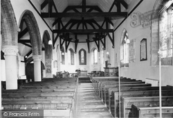 Holy Trinity Church Interior c.1960, Elvington