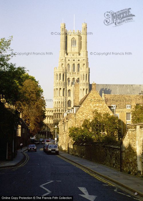 Photo of Ely, Cathedral, And Old Monastic Servants' Quarters c.1995