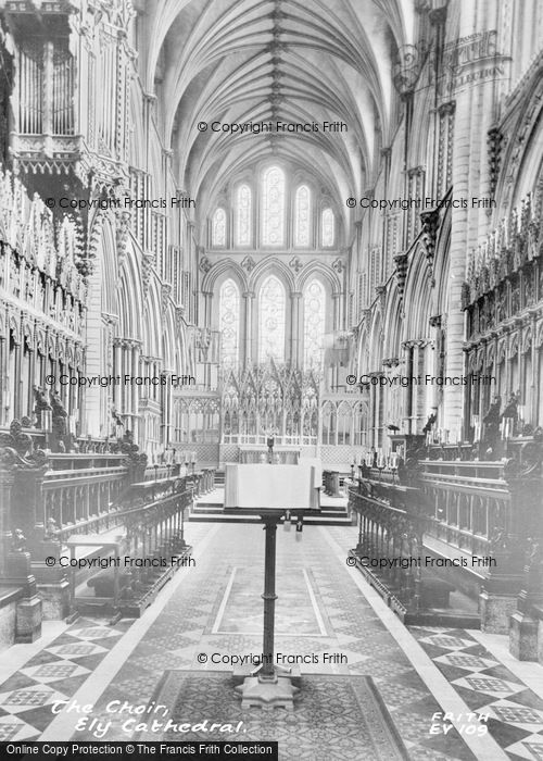 Photo of Ely, Cathedral, Choir c.1965