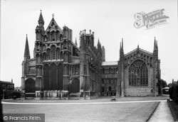 Cathedral East End c.1955, Ely