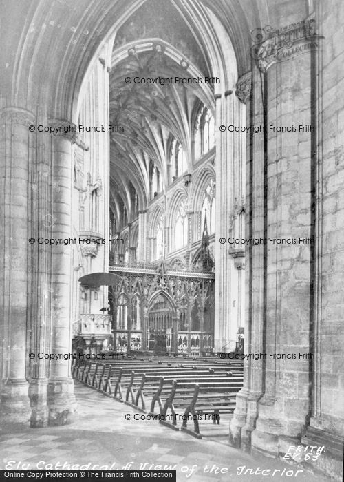 Photo of Ely, Cathedral, Interior c.1960