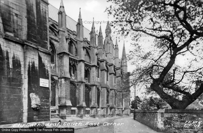 Photo of Ely, Cathedral, South East Corner c.1955