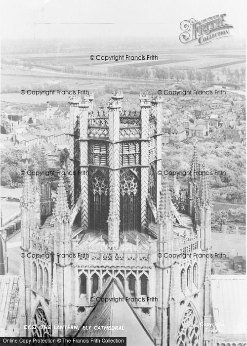 Photo of Ely, Cathedral, The Lantern c.1960