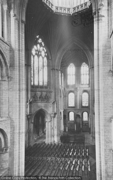 Photo of Ely, Cathedral, The Octagon From The South Transept c.1955