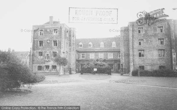 Photo of Ely, College c.1965