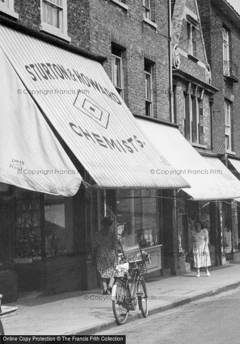 Photo of Ely, Fore Hill, Chemist c.1955
