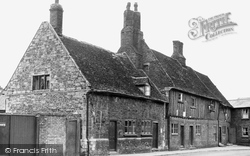 Ely, Old Houses, Silver Street c1955