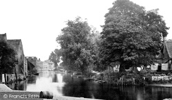 River Ouse And Cutter Inn c.1872, Ely