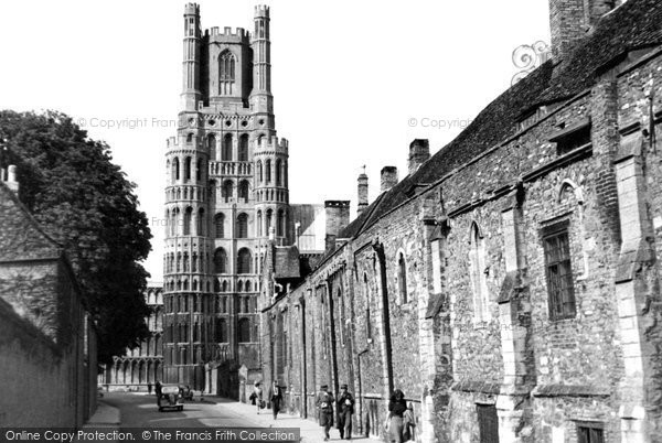 Photo of Ely, The Cathedral c.1955