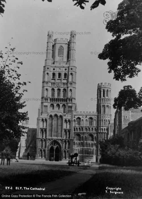 Photo of Ely, The Cathedral c.1955