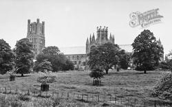 The Cathedral c.1955, Ely