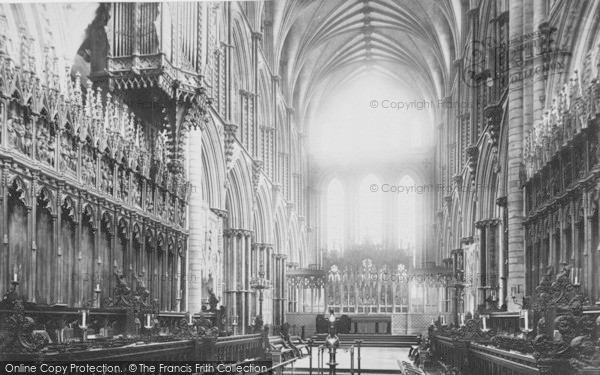 Photo of Ely, The Cathedral, Choir East 1891