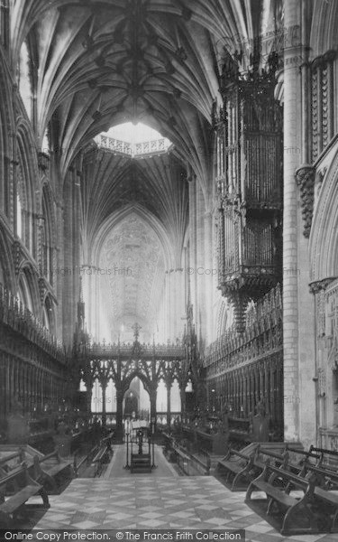 Photo of Ely, The Cathedral, Choir West 1891